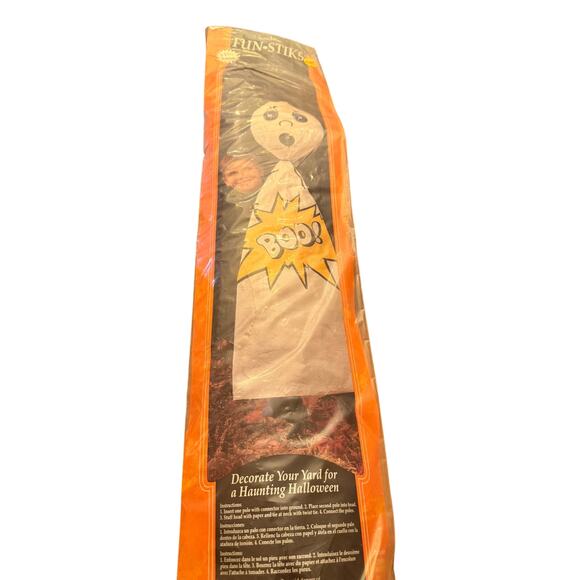 NOS Vintage 1995 Santa’s Best Fun-stiks Halloween 5ft Rare - Picture 1 of 6